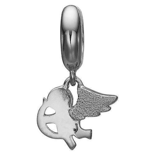 Image of Cupid 925 sterling sølv Collect sølvarmbånds charm smykke fra Christina Collect